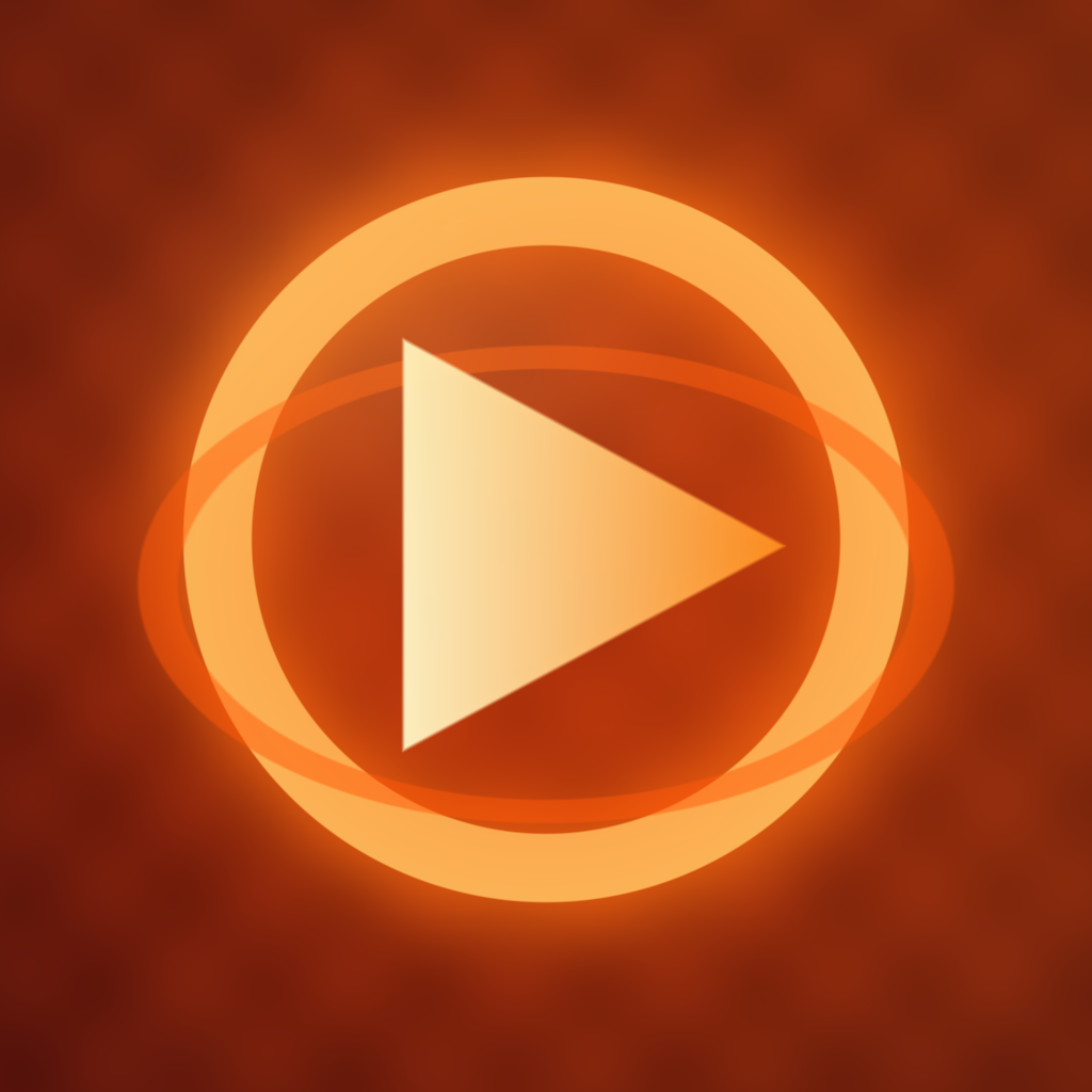 Aura TV IPTV player app icon for iOS